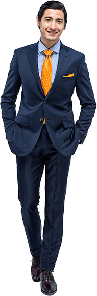 Cordinate.02 NAVY SUITS “for PRESENTATION”