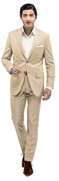 Cordinate.04 BEIGE SUITS “for TRAVEL”