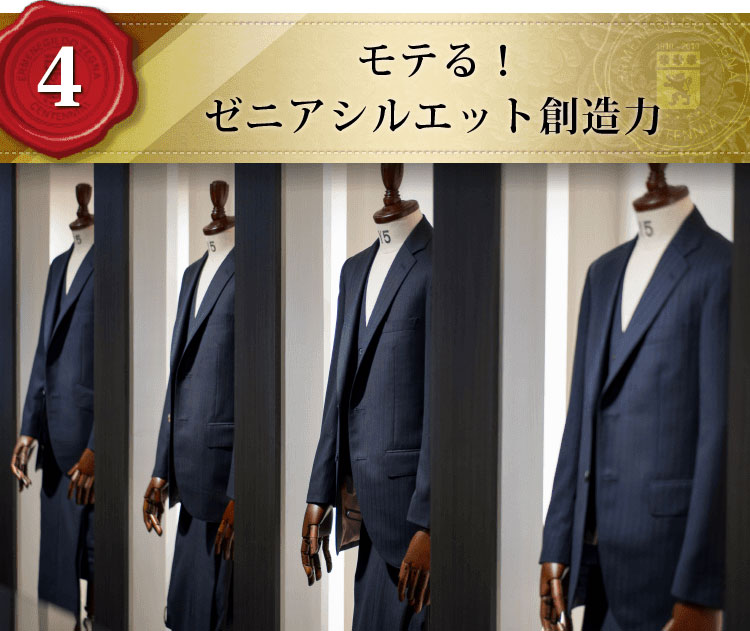モテる!ゼニアシルエット創造力