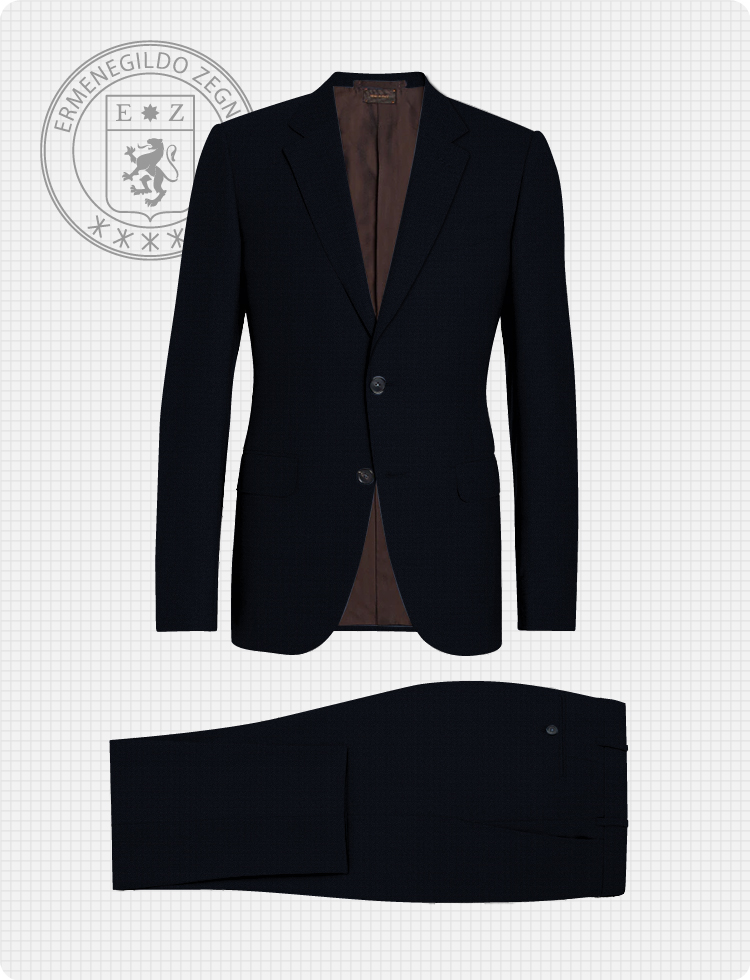 ゼニア スーツ プレミアムカシミア 9600-0796
