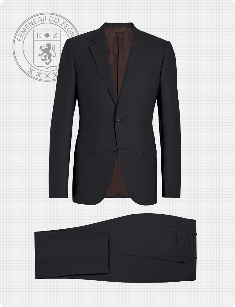 ゼニア スーツ ミルミル15 3120U-0004