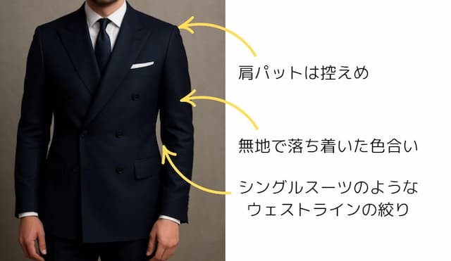 若い世代におすすめなダブルスーツの特徴