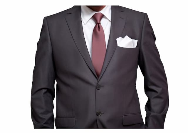 ダークスーツはネクタイやポケットチーフでバランスを取ろう