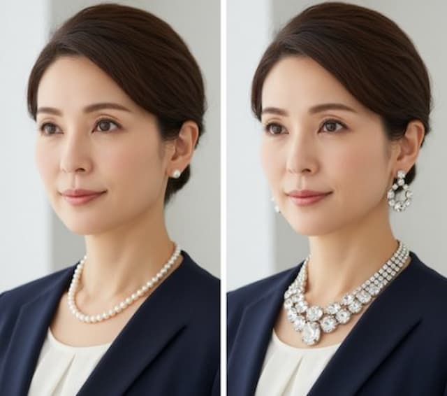 アクセサリーの比較画像